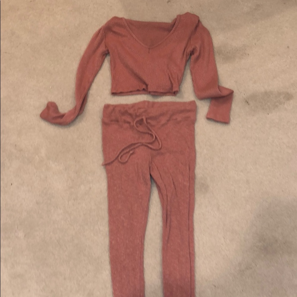 two piece wanderlust set from fashion nova